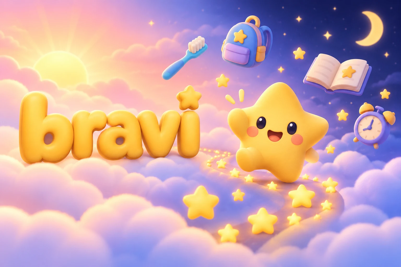 Bravi · Kids routine & rewards