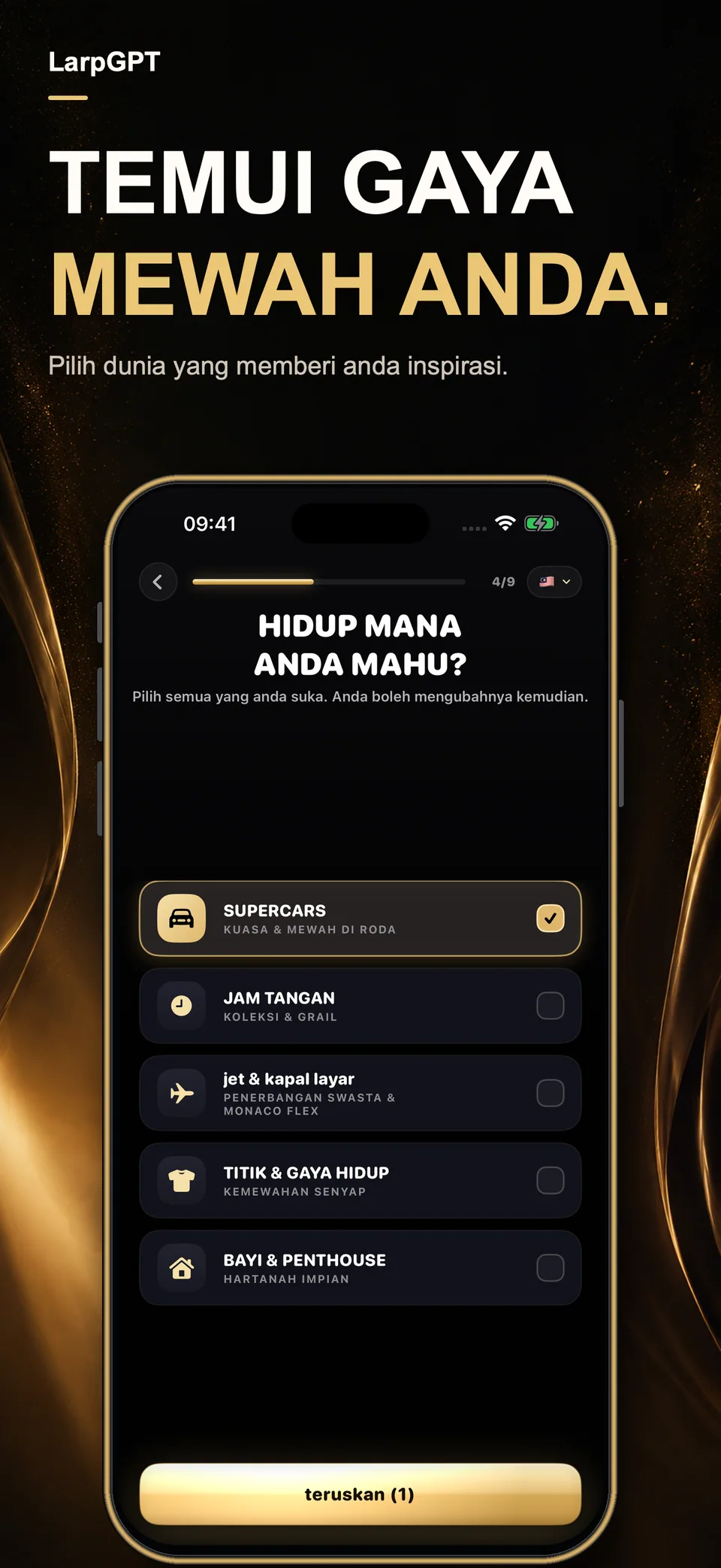 TEMUI GAYA MEWAH ANDA.