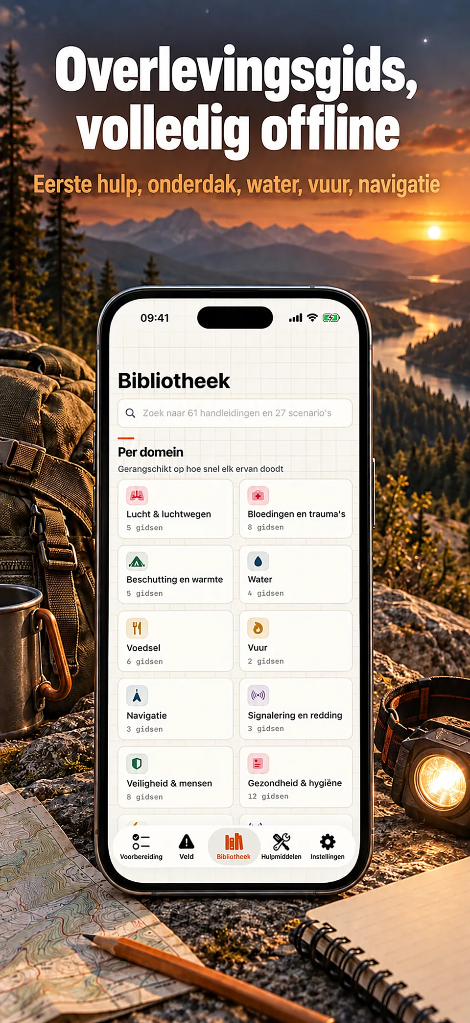 Surv · In de app · 1