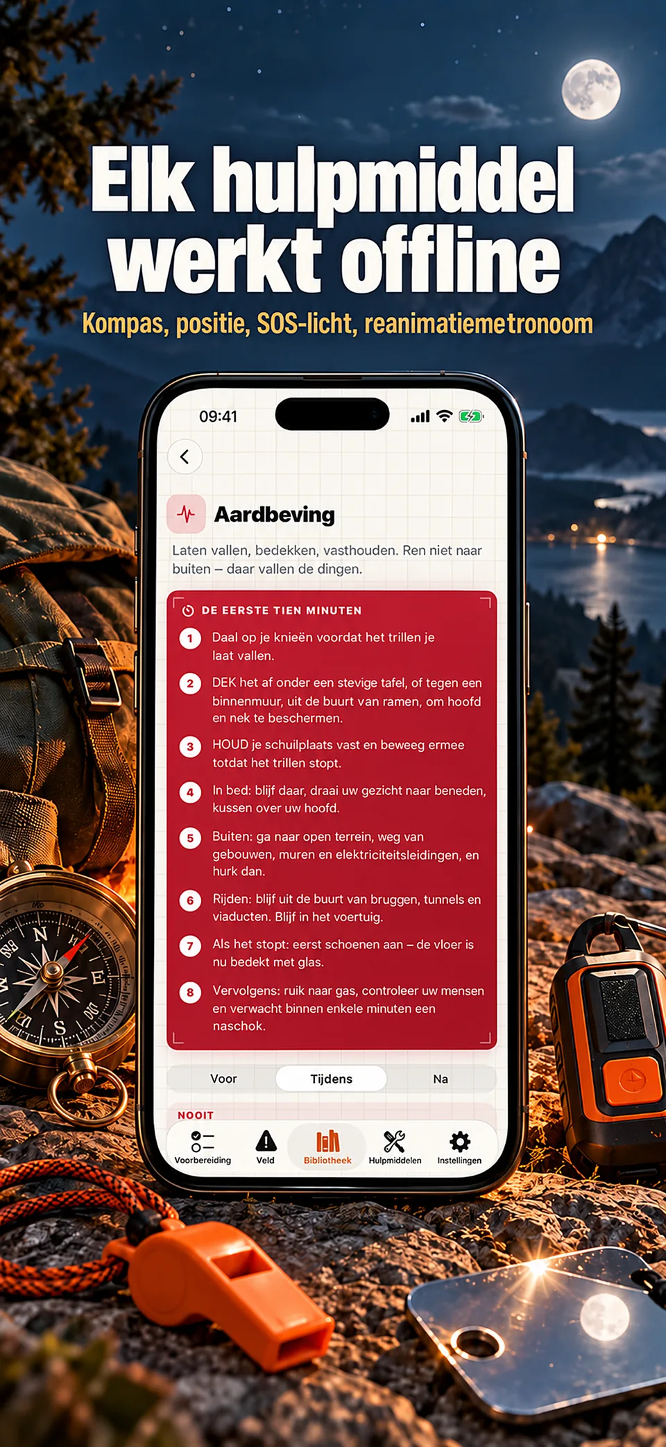 Surv · In de app · 3