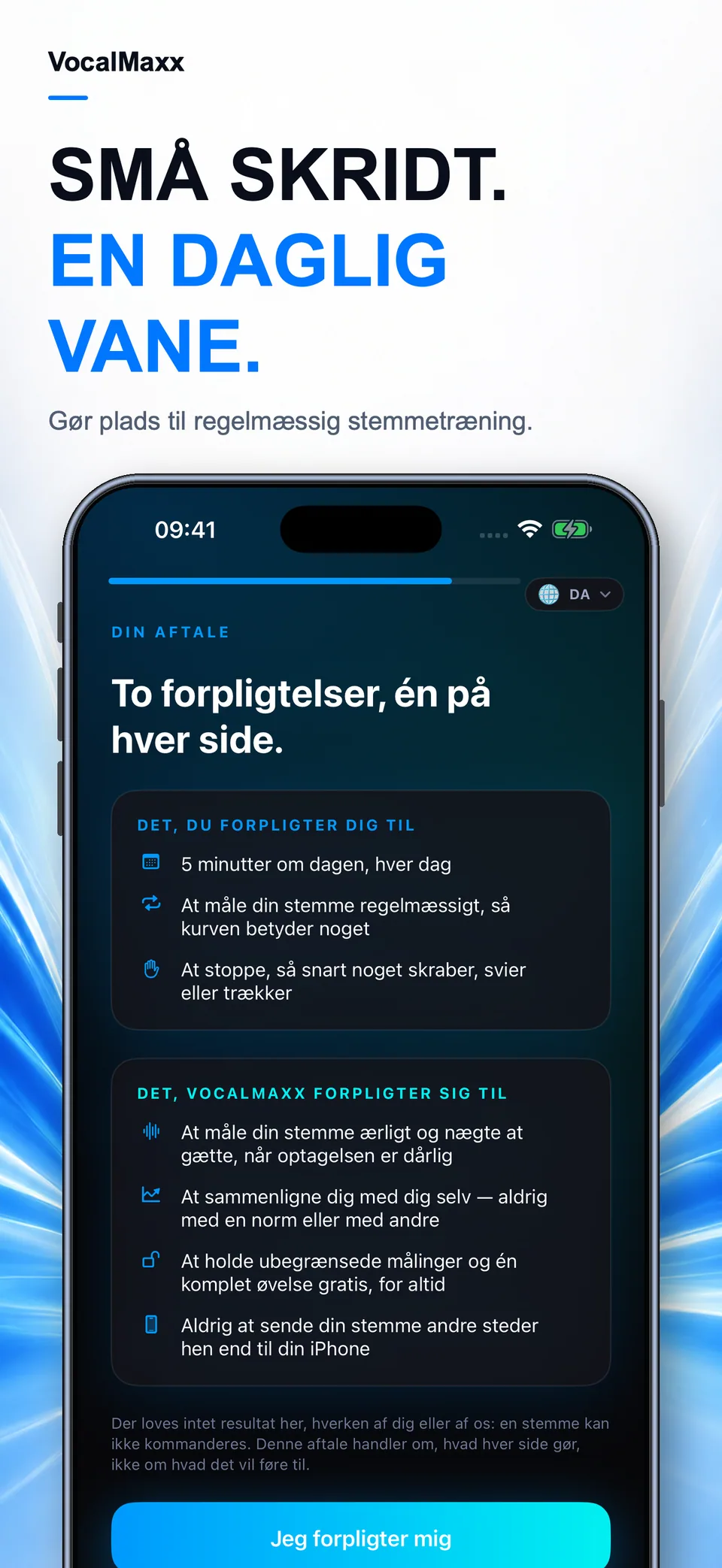 SMÅ SKRIDT. EN DAGLIG VANE.
