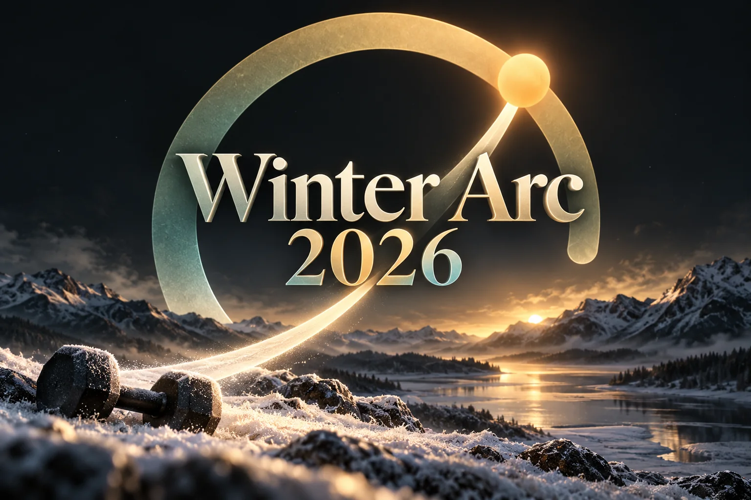 Winter Arc 2026 · Habits & workout journal